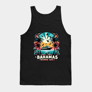 Bahamas Cruise 2024 Family Friends Group Vacation Matching Tank Top